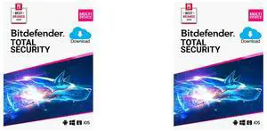 2 x Bitdefender Total Security 2026 - 5 Devices/2 Years - Download 2 x Bitdefender Total Security 2026 - 5 Devices/2 Years - Download