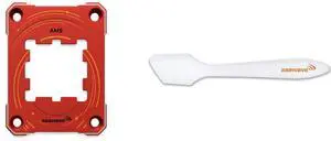 AAAwave AM5 CPU Contact Sealing Frame, Anti-Bending Contact Frame & Fixing Frame, CPU Guard Protects AM5 Socket Components - Red and AAAwave Thermal Paste Spreader - Spatula for Applying and Spreading Thermal Paste or Liquid Metal on CPU, GPU and Heatsinks AAAwave AM5 CPU Contact Sealing Frame, Anti-Bending Contact Frame & Fixing Frame, CPU Guard Protects AM5 Socket Components - Red and AAAwave Thermal Paste Spreader - Spatula for Applying and Spreading Thermal Paste or Liquid Metal on CPU, GPU and Heatsinks