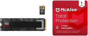 SSD Software Combo - SAMSUNG MZ-VAP1T0B/AM Bundle with McAfee MTP51ENG1REDD SSD Software Combo - SAMSUNG MZ-VAP1T0B/AM Bundle with McAfee MTP51ENG1REDD