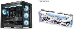 PCCOOLER CPS C3 T700 Dual-Chamber Mid-Tower ATX Case, High-Airflow, Tempered Glass Panels, Black (Fans Not Included) Yeston Sakura Nvidia GeForce RTX 5070 Graphics Card GDDR7 12G 192bit PCI-Express 5.0 Gaming GPU PCCOOLER CPS C3 T700 Dual-Chamber Mid-Tower ATX Case, High-Airflow, Tempered Glass Panels, Black (Fans Not Included) Yeston Sakura Nvidia GeForce RTX 5070 Graphics Card GDDR7 12G 192bit PCI-Express 5.0 Gaming GPU