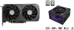 ZOTAC AMP GeForce RTX 5060 Graphics Card RTX 5060 AMP ASRock PG-1000G 1000W Power Supply ZOTAC AMP GeForce RTX 5060 Graphics Card RTX 5060 AMP ASRock PG-1000G 1000W Power Supply