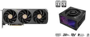ZOTAC Gaming GeForce RTX 5070 Ti Solid SFF OC 16GB GDDR7 Video Graphics Card ASRock PG-1000G 1000W Power Supply ZOTAC Gaming GeForce RTX 5070 Ti Solid SFF OC 16GB GDDR7 Video Graphics Card ASRock PG-1000G 1000W Power Supply