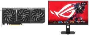 ASUS PRIME GeForce RTX 5070 OC 12GB GDDR7 PCIe 5.0 DLSS 4.0 Graphics Card PRIME-RTX5070-O12G ASUS ROG STRIX 27" QHD 1440P 360Hz to 25" Full HD IPS FreeSync & G-Sync HDR400 Adjustable Stand XG27AQNGV ASUS PRIME GeForce RTX 5070 OC 12GB GDDR7 PCIe 5.0 DLSS 4.0 Graphics Card PRIME-RTX5070-O12G ASUS ROG STRIX 27" QHD 1440P 360Hz to 25" Full HD IPS FreeSync & G-Sync HDR400 Adjustable Stand XG27AQNGV