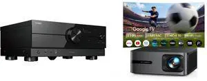 Receivers Home Theater Projectors Combo - Yamaha RX-A2ABL Bundle with WiMiUS G2 Receivers Home Theater Projectors Combo - Yamaha RX-A2ABL Bundle with WiMiUS G2