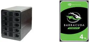 Hard Drive / SSD Enclosures HDD Combo - Syba SY-ENC50128 Bundle with Seagate ST4000DM004 Hard Drive / SSD Enclosures HDD Combo - Syba SY-ENC50128 Bundle with Seagate ST4000DM004