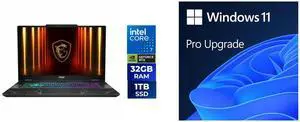 MSI Cyborg 15 B2RW 15.6" Gaming Notebook - Intel Core i7 240H - 32GB RAM - 1TB SSD - Win 11 Home - NVIDIA RTX 5060 8GB - Webcam - Wi-Fi 6E - Win 11 Pro Upgrade (Digital Download) MSI Cyborg 15 B2RW 15.6" Gaming Notebook - Intel Core i7 240H - 32GB RAM - 1TB SSD - Win 11 Home - NVIDIA RTX 5060 8GB - Webcam - Wi-Fi 6E - Win 11 Pro Upgrade (Digital Download)