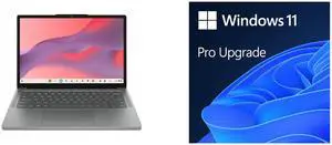 Lenovo Chromebook 14" Touchscreen - WUXGA - MediaTek Kompanio 540 - 4GB RAM - 64GB Flash - English Keyboard - Luna Gray - 1920x1200 - Microsoft Windows 11 Pro Upgrade (Digital Download) Lenovo Chromebook 14" Touchscreen - WUXGA - MediaTek Kompanio 540 - 4GB RAM - 64GB Flash - English Keyboard - Luna Gray - 1920x1200 - Microsoft Windows 11 Pro Upgrade (Digital Download)