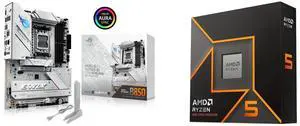 ASUS ROG STRIX B850-A GAMING WIFI R2 AMD AM5 ATX motherboard, 14+2+1 power stages, DDR5, WiFi 7, 4x M.2, PCIe 5.0 x16, USB 20Gbps Type-C, AI Advisor, AI Networking II, AMD Ryzen 5 9600X 6-Core 3.9 GHz, Radeon Graphics ASUS ROG STRIX B850-A GAMING WIFI R2 AMD AM5 ATX motherboard, 14+2+1 power stages, DDR5, WiFi 7, 4x M.2, PCIe 5.0 x16, USB 20Gbps Type-C, AI Advisor, AI Networking II, AMD Ryzen 5 9600X 6-Core 3.9 GHz, Radeon Graphics