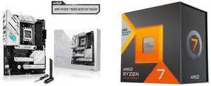 ASUS ROG Strix B650-A Gaming WiFi AMD B650 AM5 ATX motherboard, 12+2 power stages, DDR5, 3x M.2, PCIe 4.0, 2.5G LAN, WiFi 6E, USB 3.2 Gen 2x2 Type-C, Aura Sync AMD Ryzen 7 7800X3D Zen 4 8-Core 4.2 GHz AM5 120W Radeon Graphics ASUS ROG Strix B650-A Gaming WiFi AMD B650 AM5 ATX motherboard, 12+2 power stages, DDR5, 3x M.2, PCIe 4.0, 2.5G LAN, WiFi 6E, USB 3.2 Gen 2x2 Type-C, Aura Sync AMD Ryzen 7 7800X3D Zen 4 8-Core 4.2 GHz AM5 120W Radeon Graphics