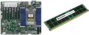 Asrock Rack ROMED8-2T ATX Server Motherboard AMD EPYC 7003/7002 SP3 Dual 10GbE Kingston 32GB DDR4-3200 ECC Registered DIMM Memory Module Asrock Rack ROMED8-2T ATX Server Motherboard AMD EPYC 7003/7002 SP3 Dual 10GbE Kingston 32GB DDR4-3200 ECC Registered DIMM Memory Module