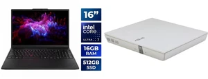 Lenovo ThinkPad P16s Gen 3 16.0" Intel Core Ultra 7 155H NVIDIA RTX 500 Ada Generation 16GB Memory 512GB SSD Windows 11 Pro 21KS001MUS ASUS USB 2.0 White External Slim CD / DVD Re-Writer Mac OS Compatible Model SDRW-08D2S-U Lenovo ThinkPad P16s Gen 3 16.0" Intel Core Ultra 7 155H NVIDIA RTX 500 Ada Generation 16GB Memory 512GB SSD Windows 11 Pro 21KS001MUS ASUS USB 2.0 White External Slim CD / DVD Re-Writer Mac OS Compatible Model SDRW-08D2S-U