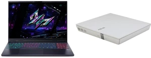 Acer - Predator Helios Neo 16S AI Gaming Laptop - 16" OLED 240Hz - Intel Core Ultra 9 - NVIDIA GeForce RTX 5070Ti 32GB 1TB - Obsidian Black ASUS USB 2.0 White External Slim CD / DVD Re-Writer Mac OS Compatible Model SDRW-08D2S-U Acer - Predator Helios Neo 16S AI Gaming Laptop - 16" OLED 240Hz - Intel Core Ultra 9 - NVIDIA GeForce RTX 5070Ti 32GB 1TB - Obsidian Black ASUS USB 2.0 White External Slim CD / DVD Re-Writer Mac OS Compatible Model SDRW-08D2S-U