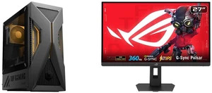 Asus T500MVMS564T TUF Gaming Desktop - Intel i5-13420H - RTX 5060 Ti - 16GB/1TB ASUS ROG STRIX 27" QHD 360Hz to 25" Full HD IPS FreeSync & G-Sync HDR400 Height Adjustable, Swivel, Pivot & Tilt Stand XG27AQNGV Asus T500MVMS564T TUF Gaming Desktop - Intel i5-13420H - RTX 5060 Ti - 16GB/1TB ASUS ROG STRIX 27" QHD 360Hz to 25" Full HD IPS FreeSync & G-Sync HDR400 Height Adjustable, Swivel, Pivot & Tilt Stand XG27AQNGV