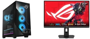 ASUS ROG GM700 (2025) Gaming Desktop: AMD Ryzen 7 8700F, Radeon RX 9060 XT, 1TB NVMe SSD, 32GB DDR5, Win 11. Includes ROG STRIX 27" QHD 360Hz Monitor, FreeSync, G-Sync, HDR400, Adjustable Stand XG27AQNGV ASUS ROG GM700 (2025) Gaming Desktop: AMD Ryzen 7 8700F, Radeon RX 9060 XT, 1TB NVMe SSD, 32GB DDR5, Win 11. Includes ROG STRIX 27" QHD 360Hz Monitor, FreeSync, G-Sync, HDR400, Adjustable Stand XG27AQNGV