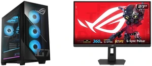 ASUS Gaming Desktop G700TF-DS774 Intel Core Ultra 7 265F 16GB DDR5 1TB SSD GeForce RTX 5070 Win 11 Home ROG STRIX 27" QHD 360Hz to 25" Full HD IPS FreeSync & G-Sync HDR400 Adjustable Stand XG27AQNGV ASUS Gaming Desktop G700TF-DS774 Intel Core Ultra 7 265F 16GB DDR5 1TB SSD GeForce RTX 5070 Win 11 Home ROG STRIX 27" QHD 360Hz to 25" Full HD IPS FreeSync & G-Sync HDR400 Adjustable Stand XG27AQNGV