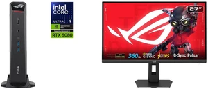 ASUS ROG NUC 16 Mini Gaming Desktop, Intel Core Ultra 9 290HX, NVIDIA RTX 5080, Thunderbolt 4, WiFi 7, Windows 11 ASUS ROG STRIX 27" QHD 360Hz, 25" FHD, FreeSync & G-Sync, HDR400, Adjustable Stand XG27AQNGV ASUS ROG NUC 16 Mini Gaming Desktop, Intel Core Ultra 9 290HX, NVIDIA RTX 5080, Thunderbolt 4, WiFi 7, Windows 11 ASUS ROG STRIX 27" QHD 360Hz, 25" FHD, FreeSync & G-Sync, HDR400, Adjustable Stand XG27AQNGV