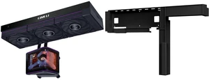 Lian Li Hydroshift II OLED Curved 360P28 V2 Liquid CPU Cooler - 360mm AIO - 3x120mm P28V2 Fans - 6.67" Screen - 3D Animation Effects - Daisy-Chain, LGA 1851/1700, AMD AM5/4-Black (HS2OLDC36PB) and Lian Li O11 Vision Compact Computer Case Stealth Kit - Black Lian Li Hydroshift II OLED Curved 360P28 V2 Liquid CPU Cooler - 360mm AIO - 3x120mm P28V2 Fans - 6.67" Screen - 3D Animation Effects - Daisy-Chain, LGA 1851/1700, AMD AM5/4-Black (HS2OLDC36PB) and Lian Li O11 Vision Compact Computer Case Stealth Kit - Black