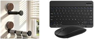 2Pack No Drill Hanger Organizer Stacker, Extendable Garment Rack for Laundry Room -USA and Slim Mini 32.8ft Wireless Keyboard and Mouse Combo Set For PC Laptop Computer, Black 2Pack No Drill Hanger Organizer Stacker, Extendable Garment Rack for Laundry Room -USA and Slim Mini 32.8ft Wireless Keyboard and Mouse Combo Set For PC Laptop Computer, Black