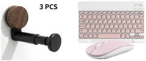 3 Pack No Drill Hanger Organizer Stacker, Extendable Garment Rack for Laundry Room -USA and Slim Mini 32.8ft Wireless Keyboard and Mouse Combo Set For PC Laptop Computer, Pink 3 Pack No Drill Hanger Organizer Stacker, Extendable Garment Rack for Laundry Room -USA and Slim Mini 32.8ft Wireless Keyboard and Mouse Combo Set For PC Laptop Computer, Pink