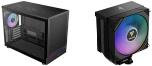 Gamdias ATHENA M4M mini ITX/mATX PC case with 3 PWM fans (57.56 CFM), fits 395mm GPU, ATX PSU, 360mm radiators. Boreas M2-51D ARGB CPU Cooler, Digital Display, 5 Copper Heat Pipes, 120mm PWM ARGB Fan, supports LGA 1700/115x/1200/2011/2066/A Gamdias ATHENA M4M mini ITX/mATX PC case with 3 PWM fans (57.56 CFM), fits 395mm GPU, ATX PSU, 360mm radiators. Boreas M2-51D ARGB CPU Cooler, Digital Display, 5 Copper Heat Pipes, 120mm PWM ARGB Fan, supports LGA 1700/115x/1200/2011/2066/A
