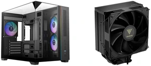 Gamdias ATLAS M3M Micro ATX Mini-ITX Case, 3-Side Tempered Glass, 3 ARGB Fans, Angled GPU Airflow, 400mm GPU; Boreas E2-410 CPU Cooler, 4 Copper Heat Pipes, 120mm PWM Fan, Supports LGA 1700/115x/1200/2011/2066/AM5/AM4 Gamdias ATLAS M3M Micro ATX Mini-ITX Case, 3-Side Tempered Glass, 3 ARGB Fans, Angled GPU Airflow, 400mm GPU; Boreas E2-410 CPU Cooler, 4 Copper Heat Pipes, 120mm PWM Fan, Supports LGA 1700/115x/1200/2011/2066/AM5/AM4