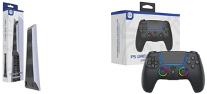 TOPWOLF Cooling Fan for PS5 Console Super Quiet Cooling Station Fans with USB 3.0 Port for Sony PS5 Disc/Digital Edition Game Accessorie and TOPWOLF PS5 Bluetooth Controller with Hall Effect Joystick Wireless & USB for PS5 Slim/Pro and PC, RGB Lighting, Vibration, Macro Programmable, Multi-Platform Gaming TOPWOLF Cooling Fan for PS5 Console Super Quiet Cooling Station Fans with USB 3.0 Port for Sony PS5 Disc/Digital Edition Game Accessorie and TOPWOLF PS5 Bluetooth Controller with Hall Effect Joystick Wireless & USB for PS5 Slim/Pro and PC, RGB Lighting, Vibration, Macro Programmable, Multi-Platform Gaming