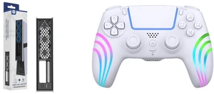 TOPWOLF Cooling Fan for PS5 Pro, Efficient Cooler Fan with Adjustable Speed and Auto On/Off, Quiet Cooling Accessories with USB3.0 Port, LED Light for PS5 Pro/PS5 SLIM and TOPWOLF PS5 Bluetooth Controller with Hall Effect Joystick, Wireless & USB for PS5/PS5 Slim/Pro/PC, RGB, Dual Vibration, 6-Axis Motion Sensor, Macro & Turbo, Multi-Platform Gamepad White TOPWOLF Cooling Fan for PS5 Pro, Efficient Cooler Fan with Adjustable Speed and Auto On/Off, Quiet Cooling Accessories with USB3.0 Port, LED Light for PS5 Pro/PS5 SLIM and TOPWOLF PS5 Bluetooth Controller with Hall Effect Joystick, Wireless & USB for PS5/PS5 Slim/Pro/PC, RGB, Dual Vibration, 6-Axis Motion Sensor, Macro & Turbo, Multi-Platform Gamepad White