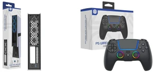 TOPWOLF Cooling Fan for PS5 Pro, Efficient Cooler Fan with Adjustable Speed and Auto On/Off, Quiet Cooling Accessories with USB3.0 Port, LED Light for PS5 Pro/PS5 SLIM and TOPWOLF PS5 Bluetooth Controller with Hall Effect Joystick Wireless & USB for PS5 Slim/Pro and PC, RGB Lighting, Vibration, Macro Programmable, Multi-Platform Gaming TOPWOLF Cooling Fan for PS5 Pro, Efficient Cooler Fan with Adjustable Speed and Auto On/Off, Quiet Cooling Accessories with USB3.0 Port, LED Light for PS5 Pro/PS5 SLIM and TOPWOLF PS5 Bluetooth Controller with Hall Effect Joystick Wireless & USB for PS5 Slim/Pro and PC, RGB Lighting, Vibration, Macro Programmable, Multi-Platform Gaming