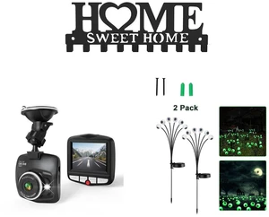 Wall Mounted Metal Key Holder with 10 Hooks Key Hanger For Home Office Hallway and Dash Cams Front Car Camera with Night Vision G-Sensor 1080P 2.4", Black and 2 Pack LED Solar Eyeballs Light Garden Outdoor Waterproof Halloween Decor Lamp Wall Mounted Metal Key Holder with 10 Hooks Key Hanger For Home Office Hallway and Dash Cams Front Car Camera with Night Vision G-Sensor 1080P 2.4", Black and 2 Pack LED Solar Eyeballs Light Garden Outdoor Waterproof Halloween Decor Lamp