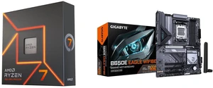 CPU Motherboard Combo - AMD Ryzen 7 7700X Bundle with GIGABYTE B650E EAGLE WF6E CPU Motherboard Combo - AMD Ryzen 7 7700X Bundle with GIGABYTE B650E EAGLE WF6E