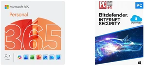 Microsoft 365 Personal | 12-Month Subscription, 1 person | Word, Excel, PowerPoint | 1TB OneDrive cloud storage | PC/Mac Instant Download Bitdefender Internet Security 2026 - 1PC / 1 Year - Download Microsoft 365 Personal | 12-Month Subscription, 1 person | Word, Excel, PowerPoint | 1TB OneDrive cloud storage | PC/Mac Instant Download Bitdefender Internet Security 2026 - 1PC / 1 Year - Download