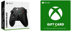 Xbox Wireless Controller - Carbon Black for Xbox Series X|S, Xbox One, and Windows Devices Xbox $50 Gift Card (Email Delivery) Xbox Wireless Controller - Carbon Black for Xbox Series X|S, Xbox One, and Windows Devices Xbox $50 Gift Card (Email Delivery)