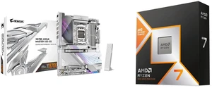 Motherboard CPU Combo - GIGABYTE X870E AORUS MASTER X3D ICE Bundle with AMD Ryzen 7 9800X3D Motherboard CPU Combo - GIGABYTE X870E AORUS MASTER X3D ICE Bundle with AMD Ryzen 7 9800X3D