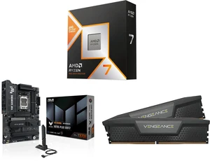 CPU Motherboard Memory Combo - AMD Ryzen 7 9800X3D Bundle with ASUS TUF GAMING X870E-PLUS WIFI7 and Corsair CMK32GX5M2B6000C30 CPU Motherboard Memory Combo - AMD Ryzen 7 9800X3D Bundle with ASUS TUF GAMING X870E-PLUS WIFI7 and Corsair CMK32GX5M2B6000C30