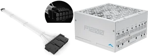 SAMA PCI-E 5.0 GPU PSU Cable 12+4pin to 3×8PIN 12VHPWR Sleeved Extension Cable Plug Connector 340mm 16AWG Power Supply Cable for RTX 3090Ti 4070 4080 White and SAMA P1200 1200W ATX 3.1 Full Modular Power Supply, Cybenetics Platinum Rated, PCIe 5.1 Ready, Dual 12V-2x6 600W, 100% Japanese Capacitors, Zero RPM FDB Fan, 10 Years Warranty, White SAMA PCI-E 5.0 GPU PSU Cable 12+4pin to 3×8PIN 12VHPWR Sleeved Extension Cable Plug Connector 340mm 16AWG Power Supply Cable for RTX 3090Ti 4070 4080 White and SAMA P1200 1200W ATX 3.1 Full Modular Power Supply, Cybenetics Platinum Rated, PCIe 5.1 Ready, Dual 12V-2x6 600W, 100% Japanese Capacitors, Zero RPM FDB Fan, 10 Years Warranty, White