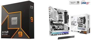CPU MB Combo - AMD Ryzen 9 9900X bundle with ASRock X870 PRO RS WiFi Motherboard CPU MB Combo - AMD Ryzen 9 9900X bundle with ASRock X870 PRO RS WiFi Motherboard