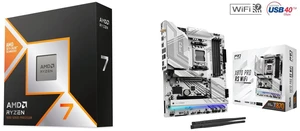 CPU MB Combo - AMD Ryzen 7 9800X3D bundle with ASRock X870 PRO RS WiFi Motherboard CPU MB Combo - AMD Ryzen 7 9800X3D bundle with ASRock X870 PRO RS WiFi Motherboard