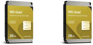 2 x WD Gold 26TB Enterprise Class Hard Disk Drive - 7200 RPM Class SATA 6Gb/s 512MB Cache 3.5 Inch - WD261KRYZ 2 x WD Gold 26TB Enterprise Class Hard Disk Drive - 7200 RPM Class SATA 6Gb/s 512MB Cache 3.5 Inch - WD261KRYZ