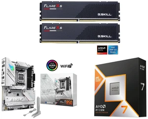 G.SKILL Flare X5 Model F5-6000J3636F16GX2-FX5 + ASUS ROG STRIX B850-A GAMING WIFI AM5 + AMD Ryzen 7 9800X3D 8-Core 5.2 GHz