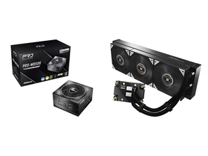 ASRock PRO PRO-M850G 850 W Power Supplies ASRock WS XE 360D 360mm AIO Liquid CPU Cooler for Intel Xeon LGA 4677/4710, Dual-Pump Redundancy with Buzzer Alarm, Brazed Full-Copper Cold Plate, IP54-Rated Fans, 6-Year Warranty ASRock PRO PRO-M850G 850 W Power Supplies ASRock WS XE 360D 360mm AIO Liquid CPU Cooler for Intel Xeon LGA 4677/4710, Dual-Pump Redundancy with Buzzer Alarm, Brazed Full-Copper Cold Plate, IP54-Rated Fans, 6-Year Warranty