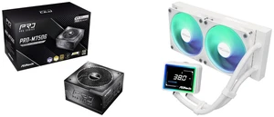 ASRock PRO PRO-M750G 750 W Power Supplies ASRock AIO Challenger White 240 Digital 27mm radiator, 3" Digital Display w/ ARGB, ARGB Hub-lighting fan, white version ASRock PRO PRO-M750G 750 W Power Supplies ASRock AIO Challenger White 240 Digital 27mm radiator, 3" Digital Display w/ ARGB, ARGB Hub-lighting fan, white version
