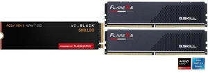 SSD Memory Combo - SanDisk WDS800T1X0M-00CMT0 Bundle with G.SKILL F5-6000J3636F16GX2-FX5 SSD Memory Combo - SanDisk WDS800T1X0M-00CMT0 Bundle with G.SKILL F5-6000J3636F16GX2-FX5