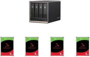 UGREEN NASync DXP4800 GT 4-bay NAS, AMD Ryzen Embedded R2514, Dual 10GbE GbE LAN, Dual M.2 NVMe SSD Slots, Diskless 4 x Seagate IronWolf ST4000VN006 4TB 5400 RPM 256MB Cache SATA 6.0Gb/s 3.5" Internal Hard Drive HDD UGREEN NASync DXP4800 GT 4-bay NAS, AMD Ryzen Embedded R2514, Dual 10GbE GbE LAN, Dual M.2 NVMe SSD Slots, Diskless 4 x Seagate IronWolf ST4000VN006 4TB 5400 RPM 256MB Cache SATA 6.0Gb/s 3.5" Internal Hard Drive HDD