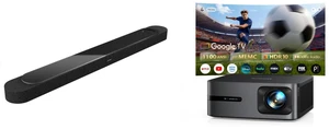 Bose Lifestyle Ultra Soundbar, Wireless, Dolby Atmos, Surround Sound, Black WiMiUS G2 Google TV Projector, 4K, 1100 ANSI, MEMC, HDR10, 30W Dolby Audio, Auto Focus, WiFi 6, Bluetooth, Home Theater for Outdoor Movies & Sports Bose Lifestyle Ultra Soundbar, Wireless, Dolby Atmos, Surround Sound, Black WiMiUS G2 Google TV Projector, 4K, 1100 ANSI, MEMC, HDR10, 30W Dolby Audio, Auto Focus, WiFi 6, Bluetooth, Home Theater for Outdoor Movies & Sports