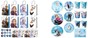 24pcs Frozen Party Favor Bags+24pcs Frozen Stickers for Kids Frozen Goodie Bags & Frozen Gift Bag & Frozen Birthday Party Favors Boxes and Frozen Birthday Party Decorations Tableware,120pcs Frozen Plates and Napkins Party Supplies Includ 60 7''& 9''Frozen Party Plates,30 Frozen Napkins&30 Frozen Cups for Elsa Birthday Party Decorations 24pcs Frozen Party Favor Bags+24pcs Frozen Stickers for Kids Frozen Goodie Bags & Frozen Gift Bag & Frozen Birthday Party Favors Boxes and Frozen Birthday Party Decorations Tableware,120pcs Frozen Plates and Napkins Party Supplies Includ 60 7''& 9''Frozen Party Plates,30 Frozen Napkins&30 Frozen Cups for Elsa Birthday Party Decorations