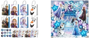 24pcs Frozen Party Favor Bags+24pcs Frozen Stickers for Kids Frozen Goodie Bags & Frozen Gift Bag & Frozen Birthday Party Favors Boxes and 91 Pcs Frozen Birthday Party Decorations Set - Frozen Foil Balloons&Blue Star Shape Snowflake Snowman Foil Balloons&Latex Balloons etc Frozen Party Decorations for Frozen Birthday Supplies 24pcs Frozen Party Favor Bags+24pcs Frozen Stickers for Kids Frozen Goodie Bags & Frozen Gift Bag & Frozen Birthday Party Favors Boxes and 91 Pcs Frozen Birthday Party Decorations Set - Frozen Foil Balloons&Blue Star Shape Snowflake Snowman Foil Balloons&Latex Balloons etc Frozen Party Decorations for Frozen Birthday Supplies