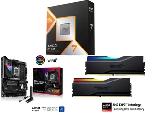 CPU Motherboard Memory Combo - AMD Ryzen 7 9800X3D Bundle with ASUS ROG STRIX X870E-E GAMING WIFI and G.SKILL F5-6000A3636F16GX2-TZ5NXRK CPU Motherboard Memory Combo - AMD Ryzen 7 9800X3D Bundle with ASUS ROG STRIX X870E-E GAMING WIFI and G.SKILL F5-6000A3636F16GX2-TZ5NXRK