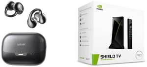 NANK Clip Super2 Earbuds: Bluetooth 6.0, 30H Playtime, Dual Device, Touch Control, Type-C, Secure Fit for Running & Workout. NVIDIA SHIELD TV Pro: 4K HDR, Dolby Vision, 3GB RAM, 2 USB, Google Assistant, Alexa Compatible NANK Clip Super2 Earbuds: Bluetooth 6.0, 30H Playtime, Dual Device, Touch Control, Type-C, Secure Fit for Running & Workout. NVIDIA SHIELD TV Pro: 4K HDR, Dolby Vision, 3GB RAM, 2 USB, Google Assistant, Alexa Compatible