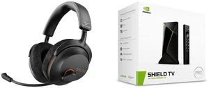 Beyerdynamic MMX 230 Wireless Gaming Headset Black: ANC, Low-latency dongle, 60hr replaceable battery. NVIDIA SHIELD Android TV Pro: 4K HDR, Dolby Vision, 3GB RAM, 2 USB, Google Assistant, Alexa compatible (945-12897-2500-101) Beyerdynamic MMX 230 Wireless Gaming Headset Black: ANC, Low-latency dongle, 60hr replaceable battery. NVIDIA SHIELD Android TV Pro: 4K HDR, Dolby Vision, 3GB RAM, 2 USB, Google Assistant, Alexa compatible (945-12897-2500-101)