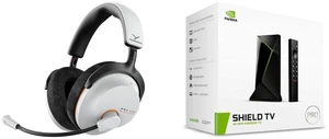 Beyerdynamic MMX 230 Wireless Gaming Headset, Arctic White, ANC, Low-latency dongle, 60-hour replaceable battery; NVIDIA SHIELD Android TV Pro, 4K HDR, Dolby Vision, 3GB RAM, 2 USB, Google Assistant, Alexa compatible Beyerdynamic MMX 230 Wireless Gaming Headset, Arctic White, ANC, Low-latency dongle, 60-hour replaceable battery; NVIDIA SHIELD Android TV Pro, 4K HDR, Dolby Vision, 3GB RAM, 2 USB, Google Assistant, Alexa compatible